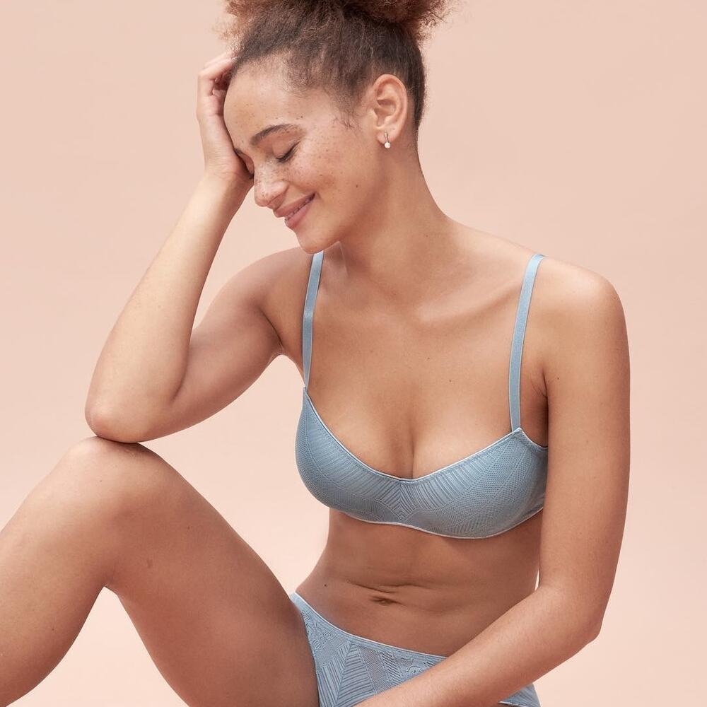ThirdLove 44D Everyday Lace T-Shirt Bra Underwire Smooth Comfortable Stretch